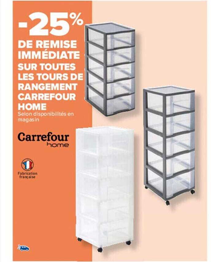 Tours De Rangement Carrefour Home