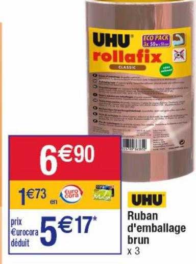 uhu ruban d'emballage brun