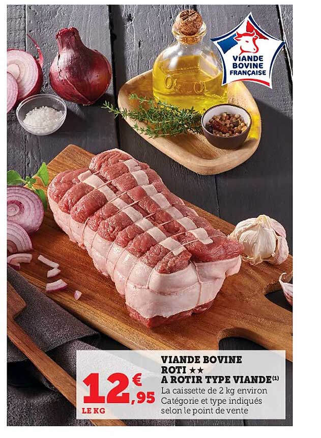 viande bovine rôti**à rôtir type viande