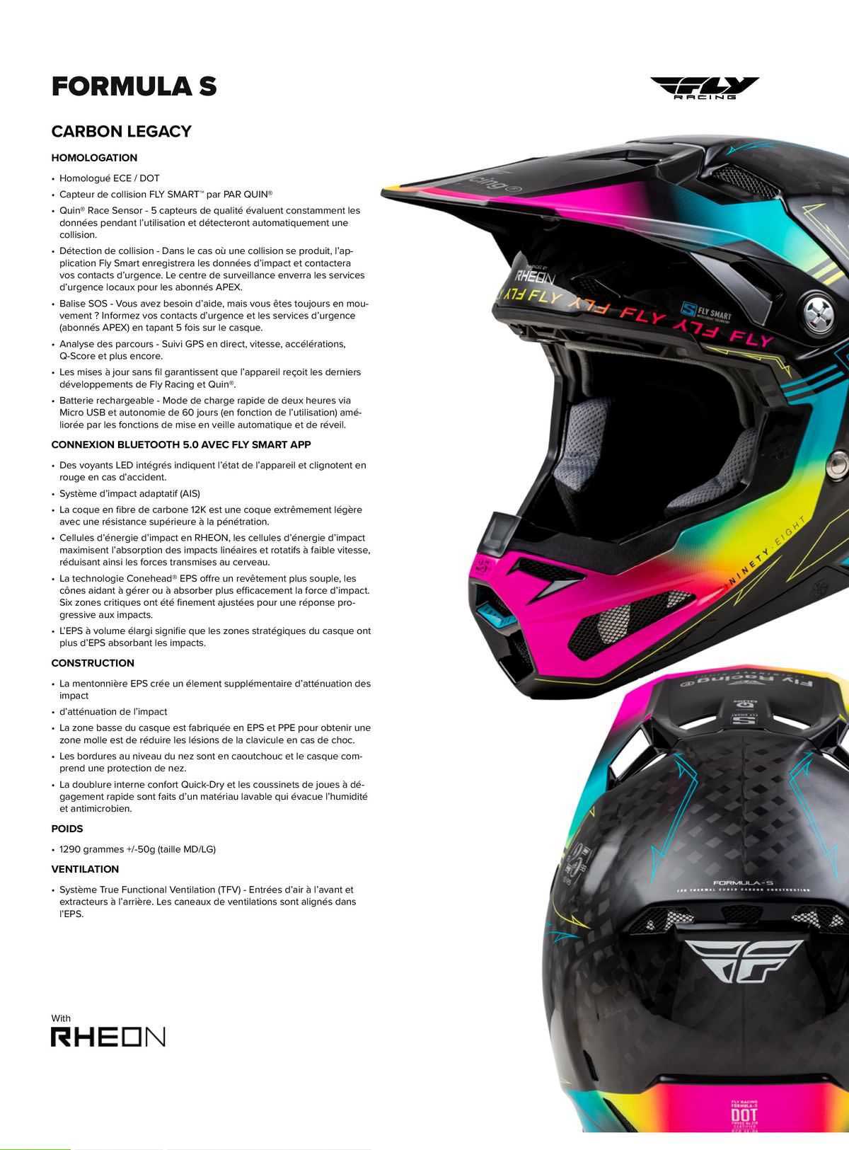 carbon legacy formula s fly racing