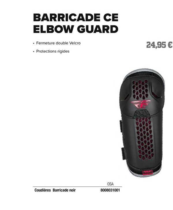 Coudières Barricade Noir