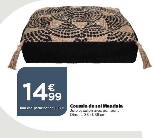 Coussin De Sol Mandala