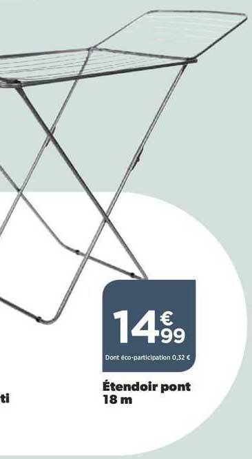 étendoir Pont 18 M