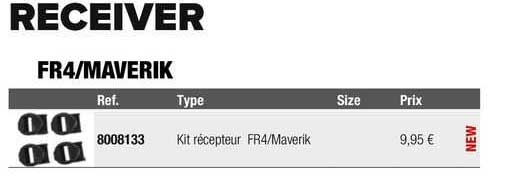 kit récepteur fr4/maverik