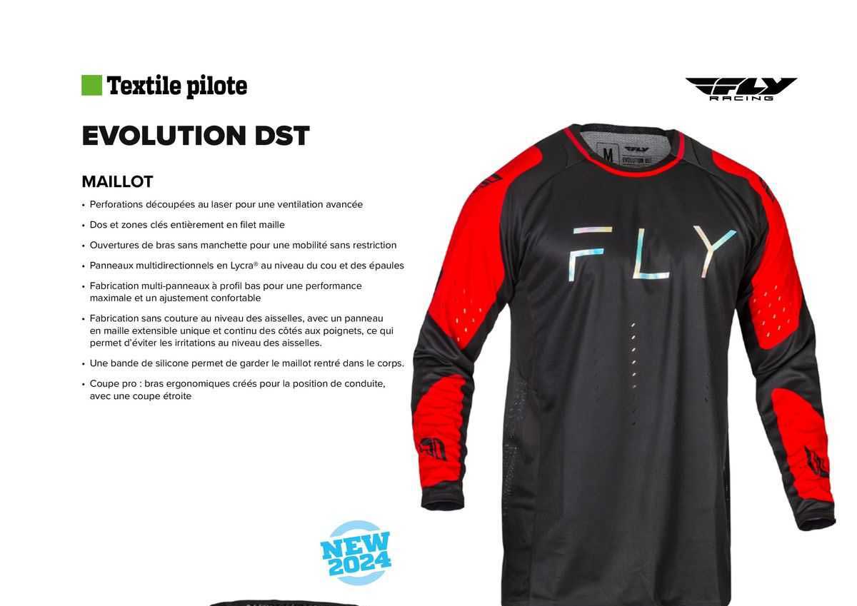 maillot evolution dst fly