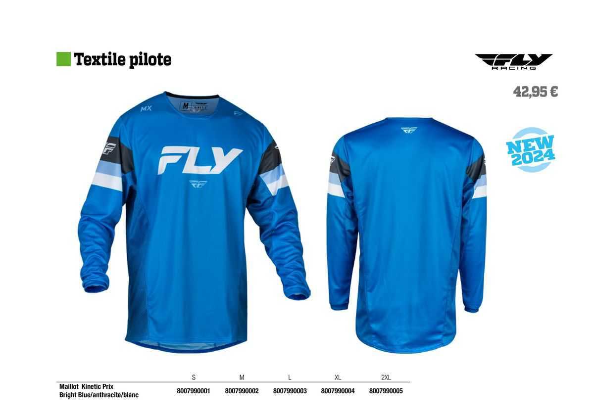maillot kinetic fly racing
