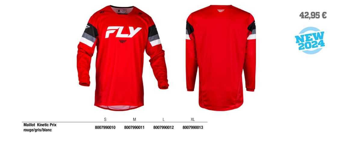 maillot kinetic fly racing