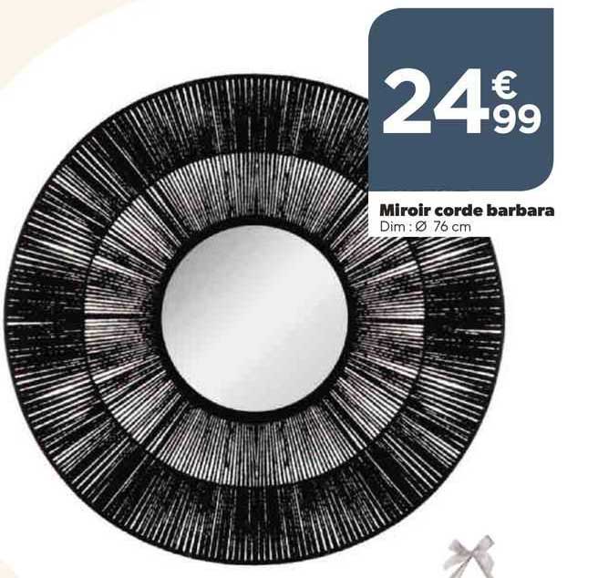 Miroir Corde Barbara