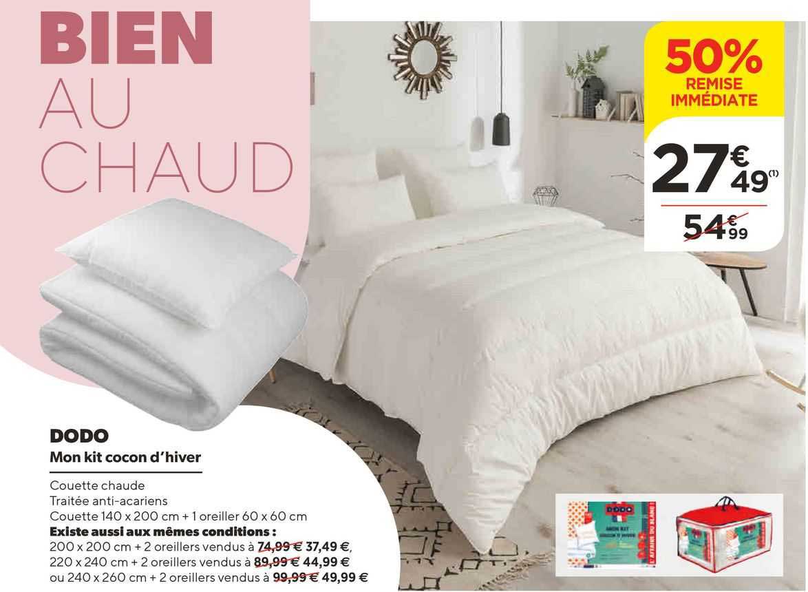 mon kit cocon d'hiver dodo