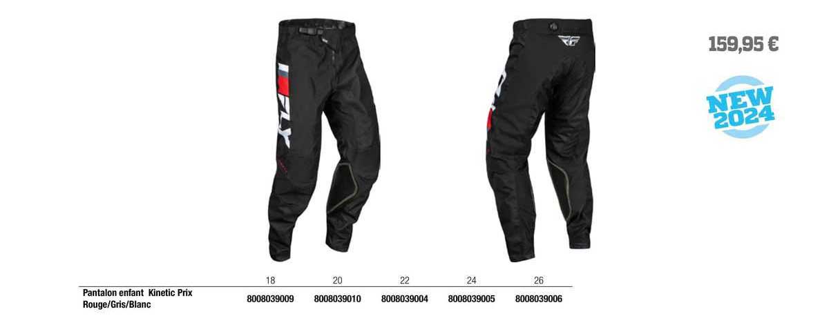 pantalon enfant kinetic fly