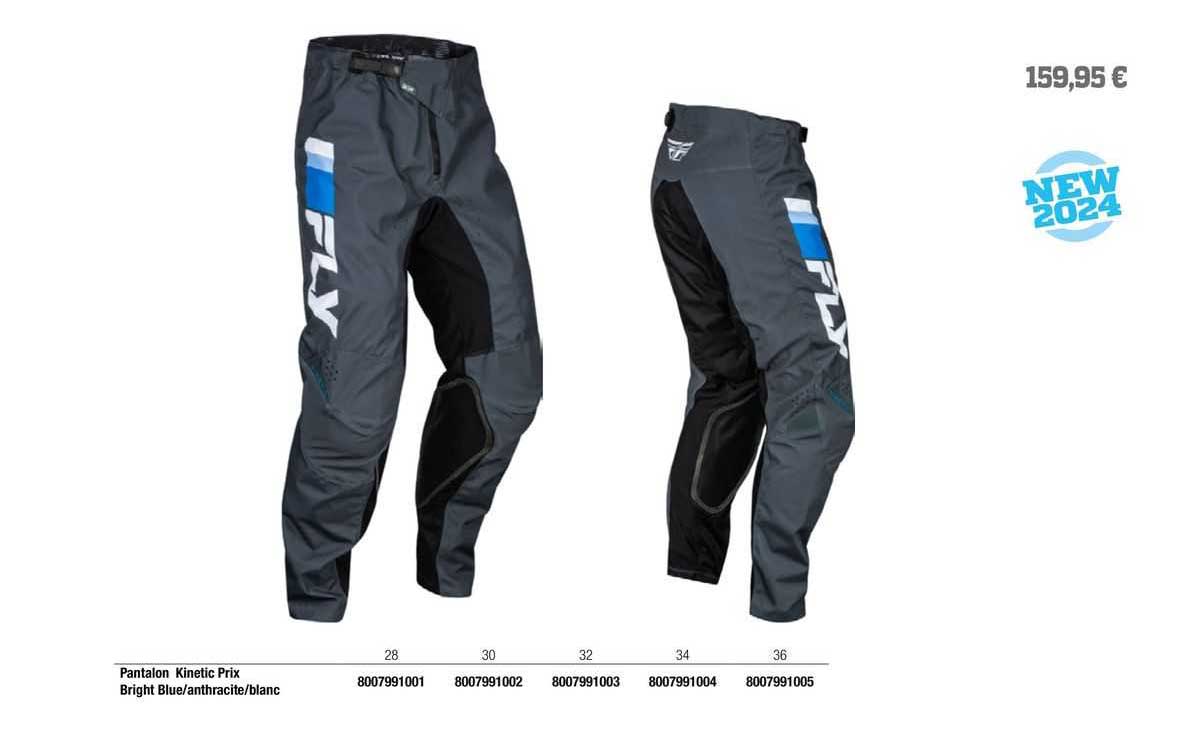 pantalon kinetic fly racing
