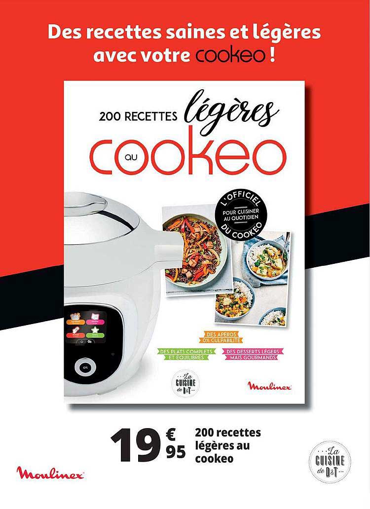 200 recettes légères au cookeo