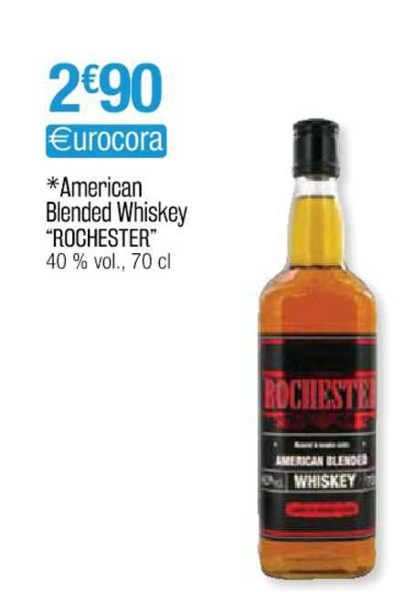 American Blended Whiskey "rochester"