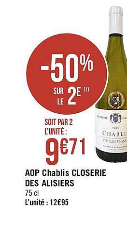 aop chablis closerie des alisiers