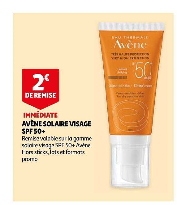 avène solaire visage spf 50+