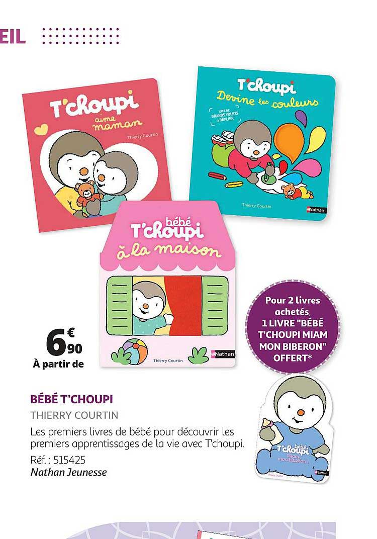 bébé t'choupi - thierry courtin
