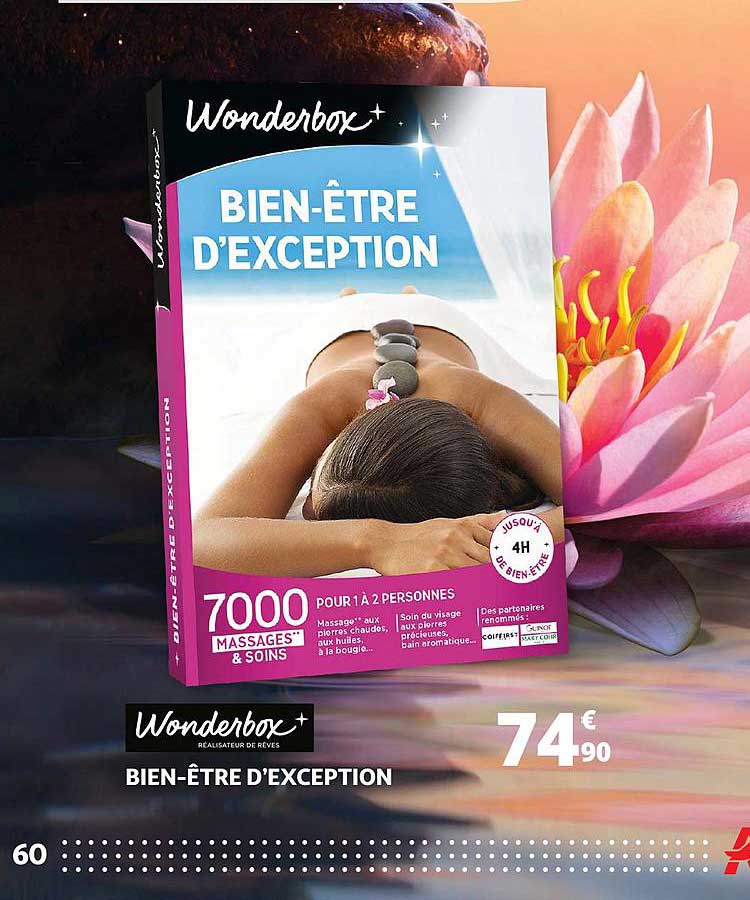 bien-être d'exception wonderbox