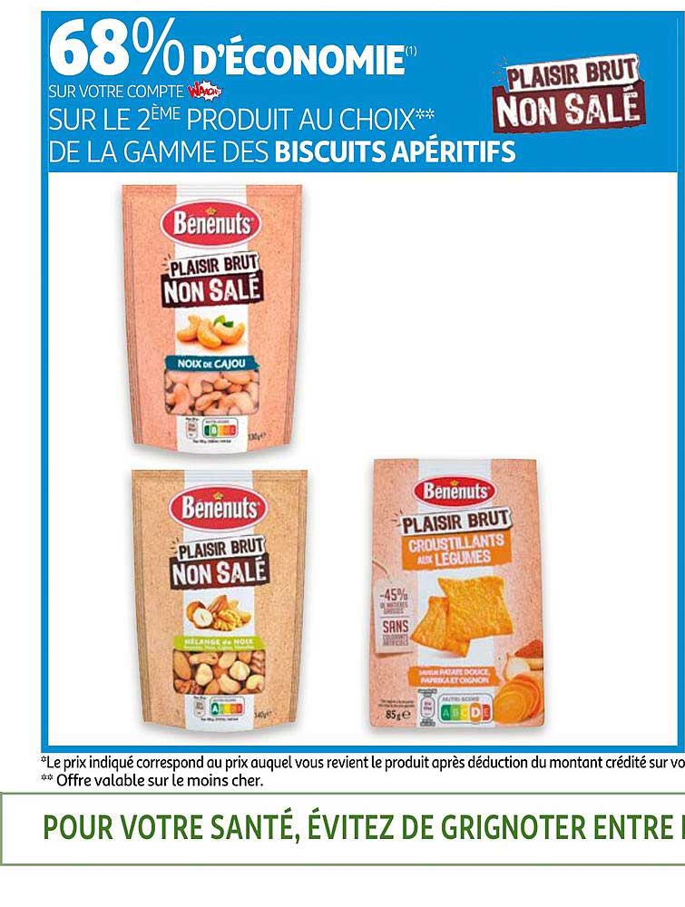 Biscuits Apéritifs Benenuts