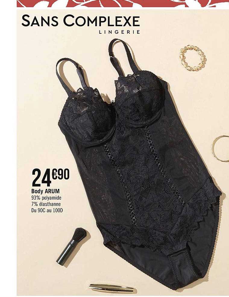 body arum sans complexe lingerie