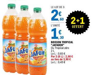 Boisson Tropical "jafaden"