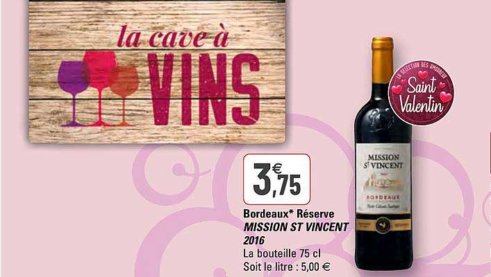 bordeaux réserve mission st vincent 2016
