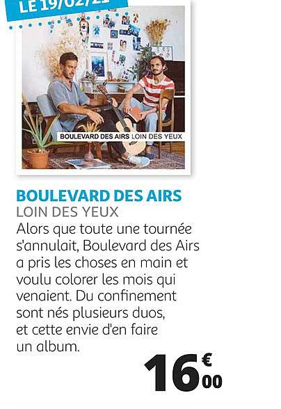 boulevard des aires - loin des yeux