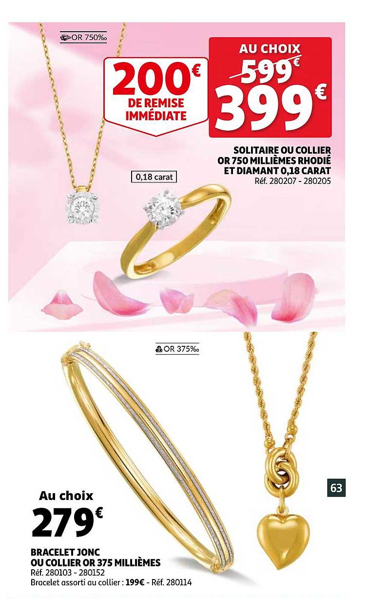 Bracelet Jonc Ou Collier Or 375 Millièmes