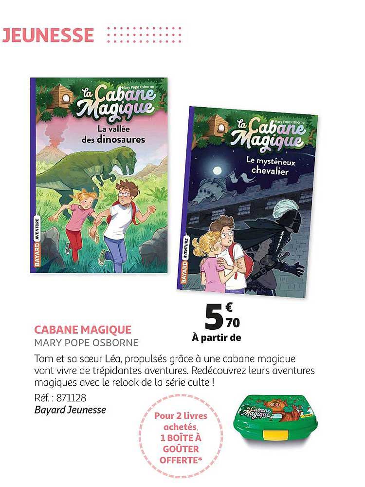 cabane magique - mary pope osborne