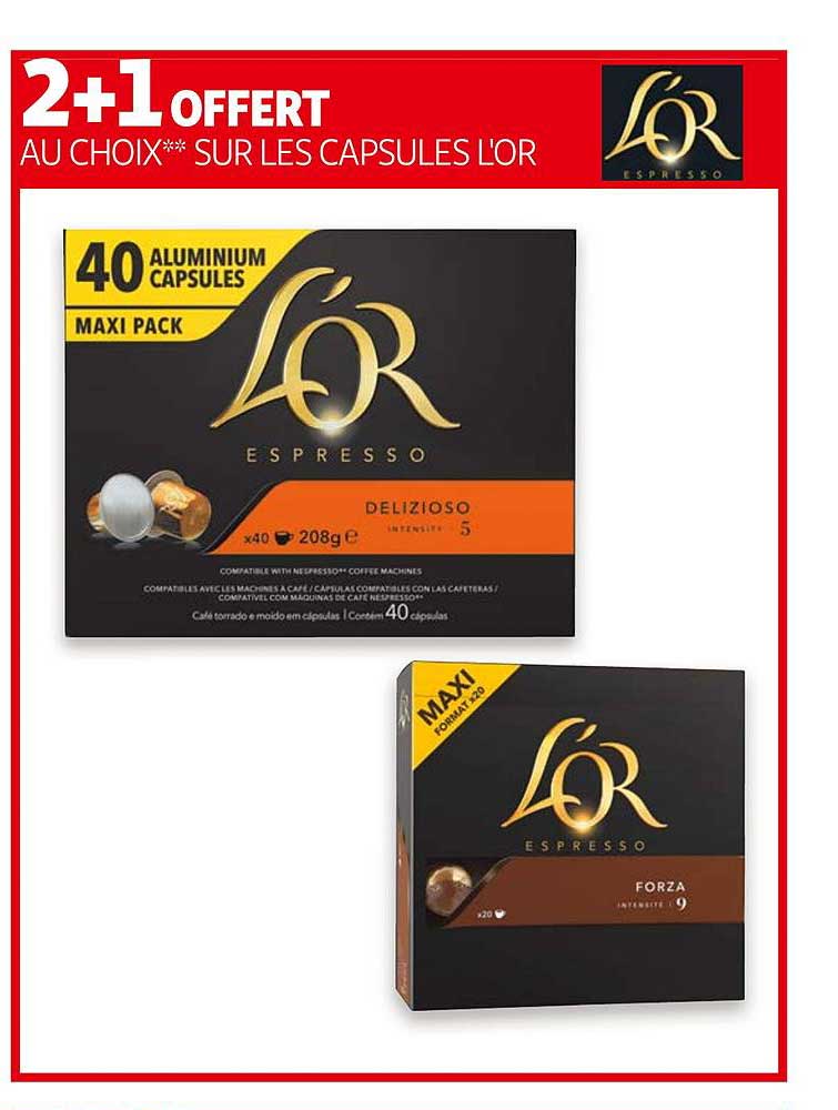 Capsules L'or