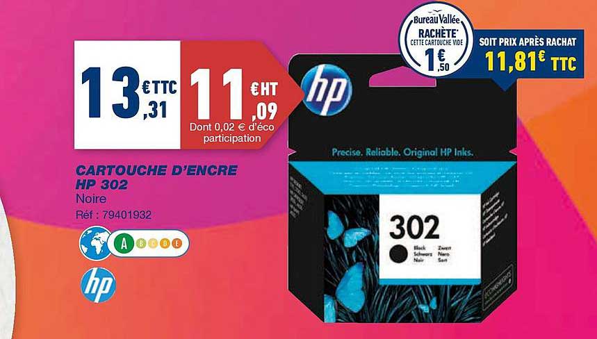 cartouche d'encre hp 302