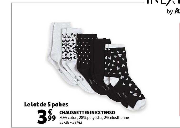 chaussettes in extenso