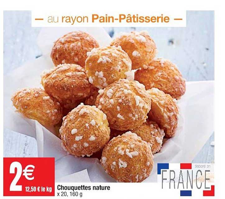 Chouquettes Nature