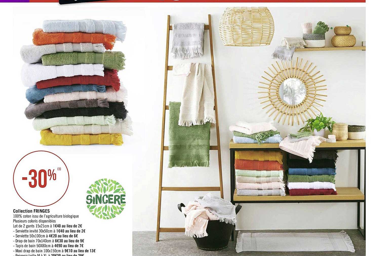 Collection Fringes Sincère