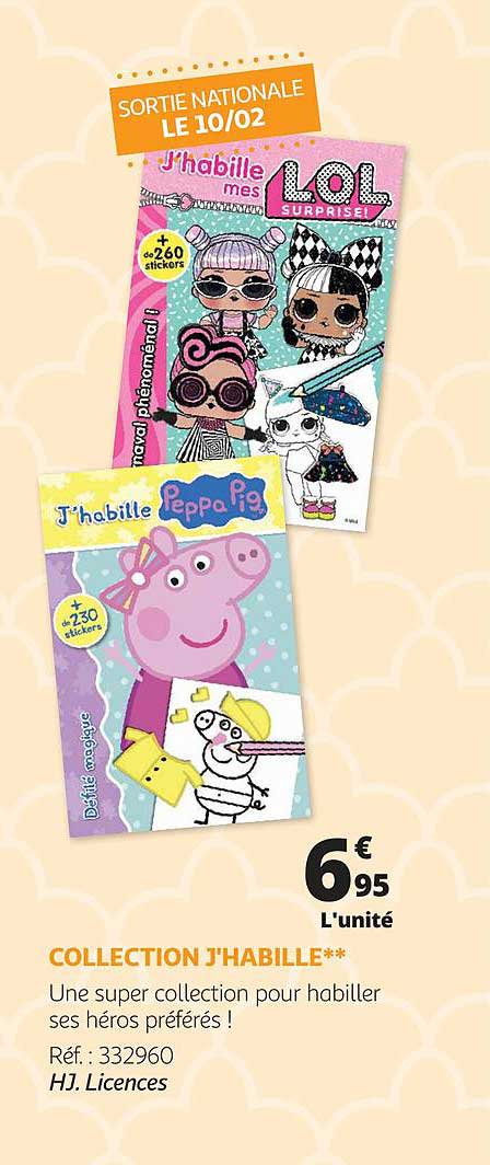 collection j'habille hj.licences