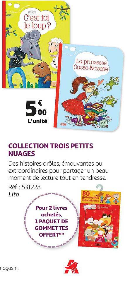 collection trois petits nuages - lito