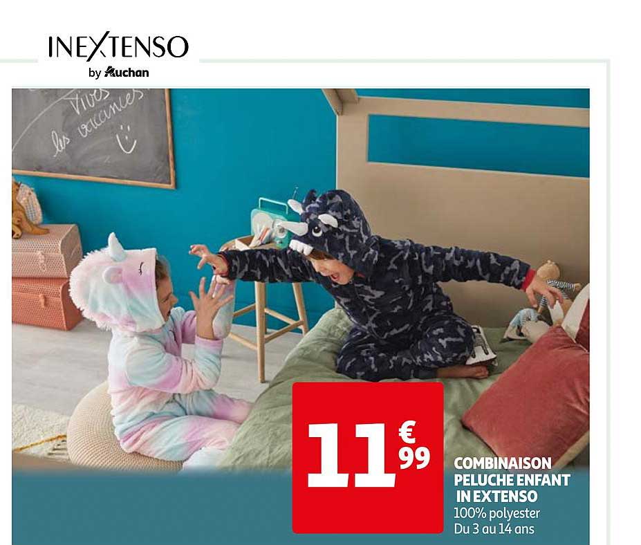 Combinaison Peluche Enfant In Extenso