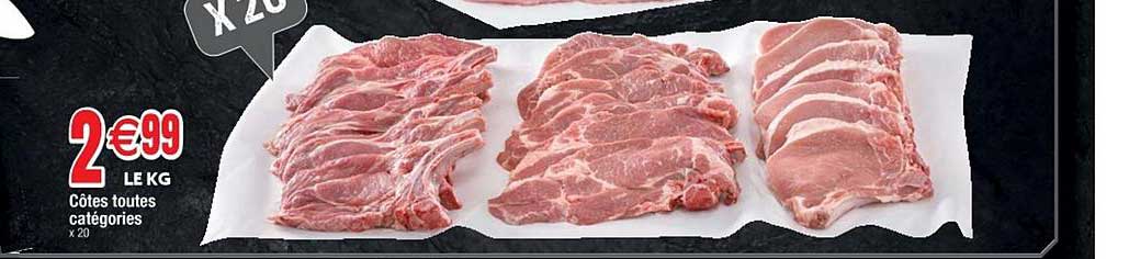 côtes toutes catégories