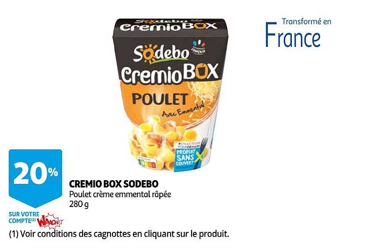 Cremio Box Sodebo