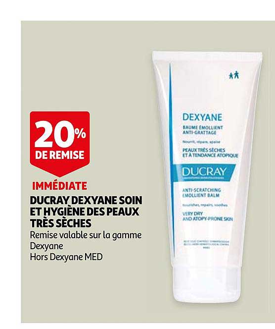 ducray dexyane soin et hygiène des peaux très sèches