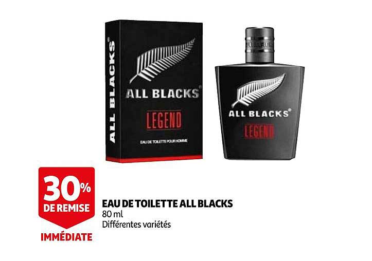 eau de toilette all blacks