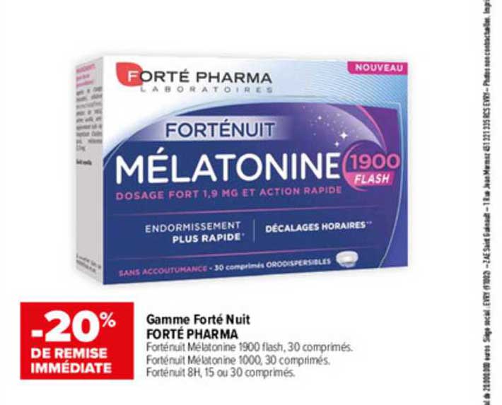gamme forté nuit forté pharma