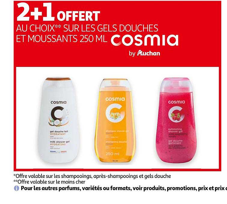 Gels Douches Et Moussants Cosmia