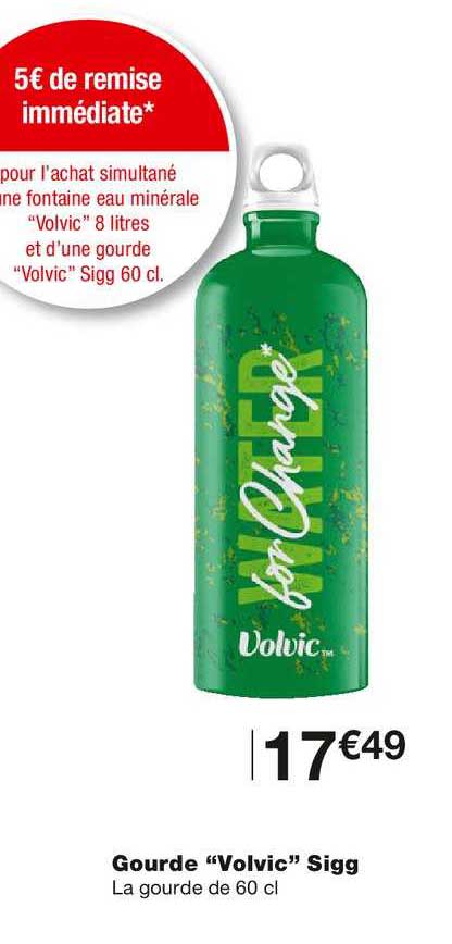 Gourde "volvic" Sigg