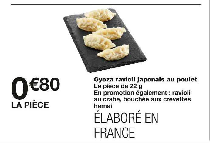 Gyoza Ravioli Japonais Au Poulet