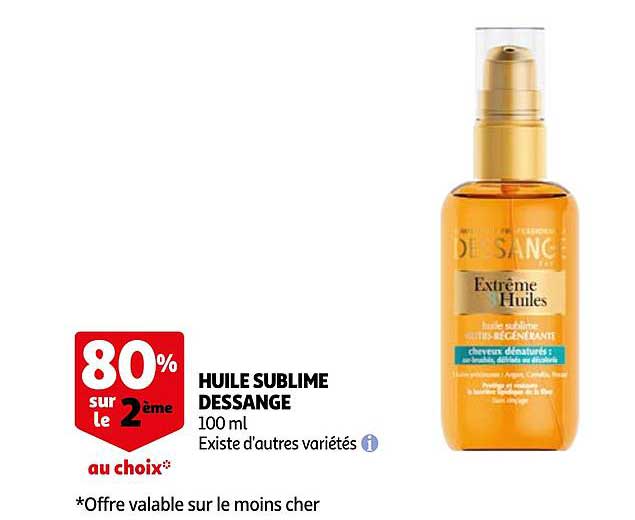 huile sublime dessange