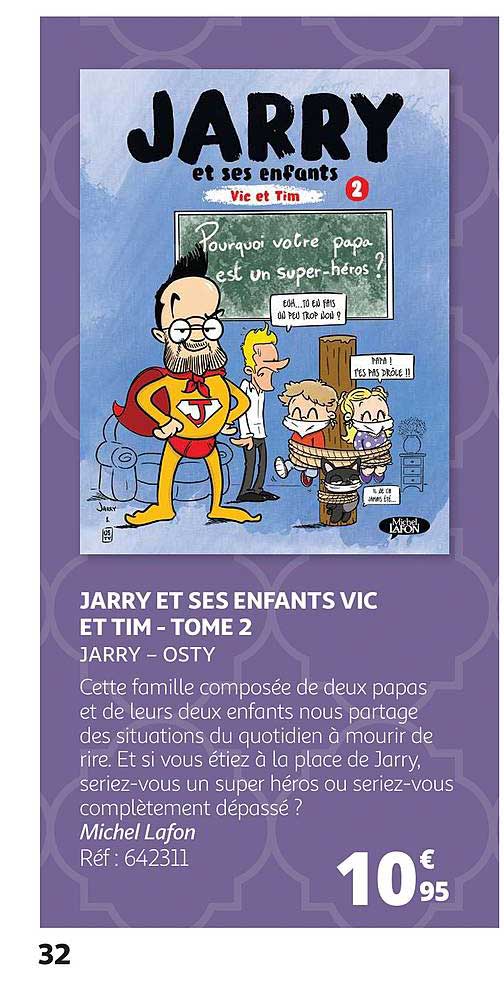jarry et ses enfants vic et tim - tome 2