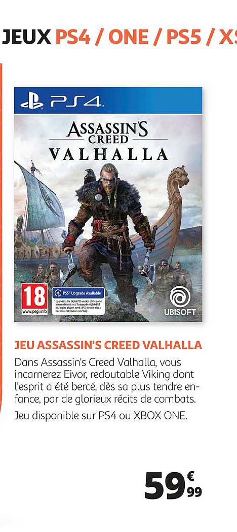 jeu assassin's creed valhalla