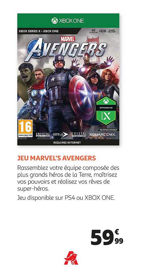 jeu marvel's avengers