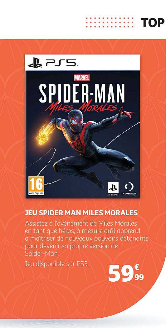 jeu spider man miles morales