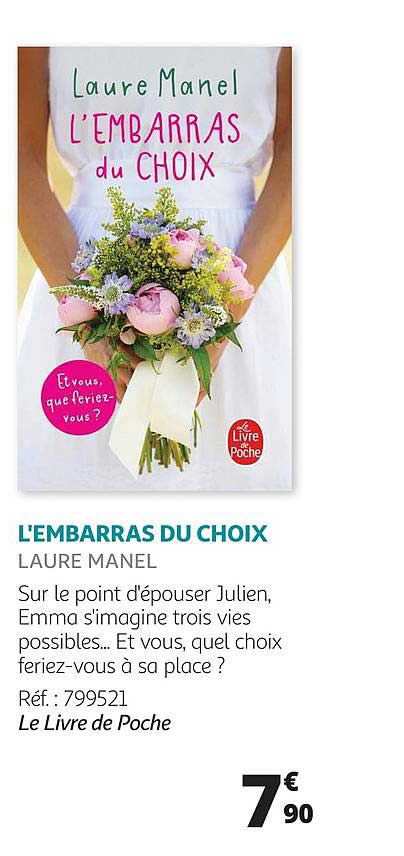 l'embarres du choix - laure manel